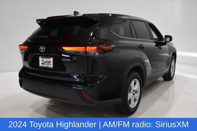 used 2024 Toyota Highlander car, priced at $33,242