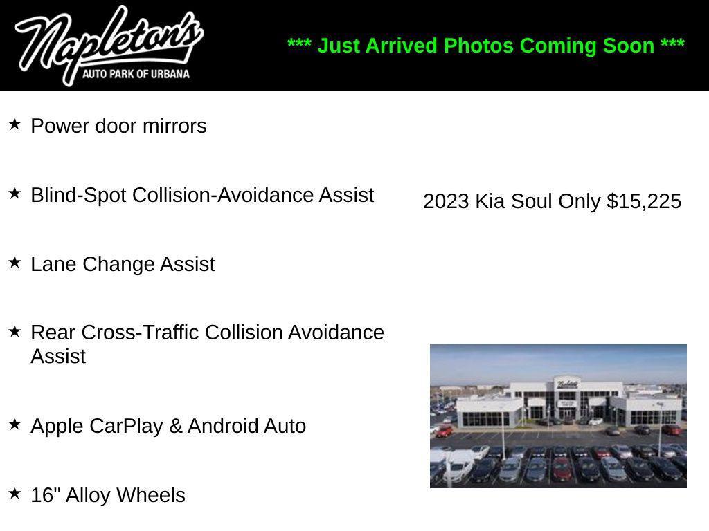 used 2023 Kia Soul car, priced at $15,225