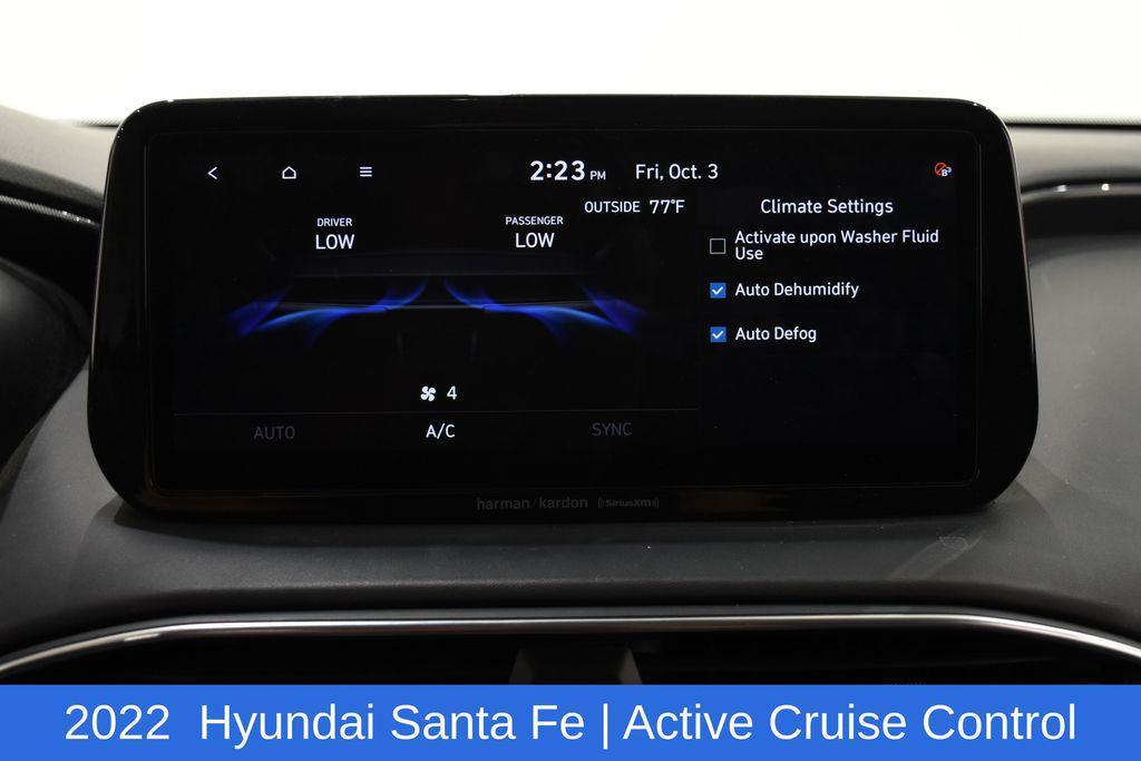 used 2022 Hyundai Santa Fe car, priced at $23,990
