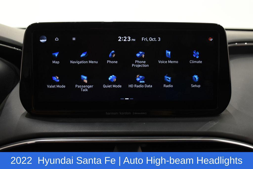 used 2022 Hyundai Santa Fe car, priced at $23,990