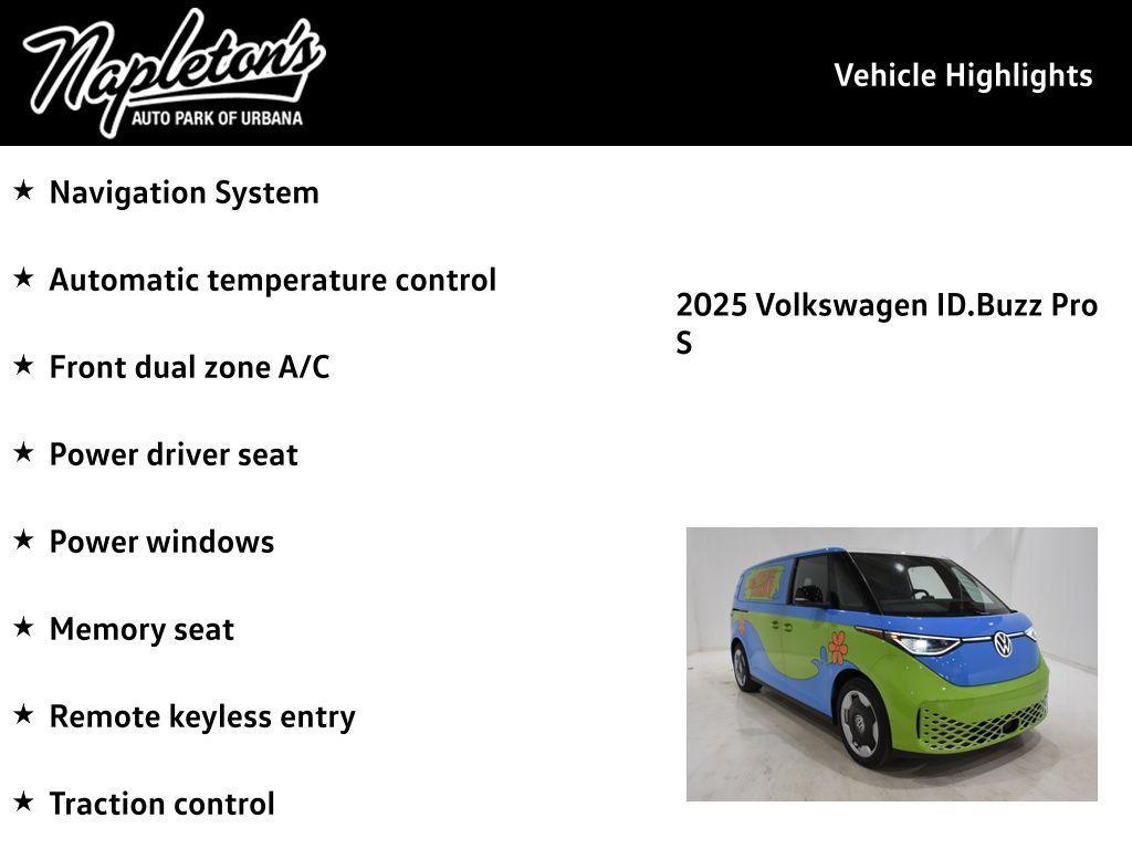 new 2025 Volkswagen ID. Buzz car, priced at $61,795