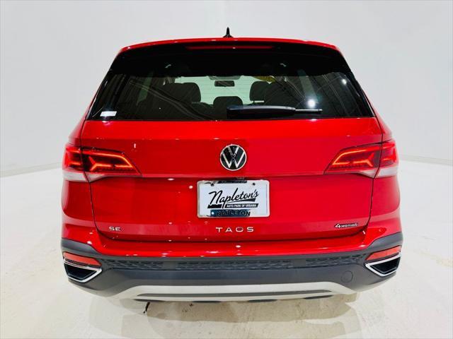 used 2022 Volkswagen Taos car, priced at $20,999