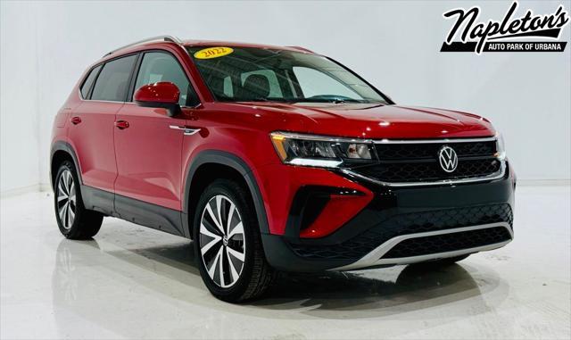 used 2022 Volkswagen Taos car, priced at $21,399