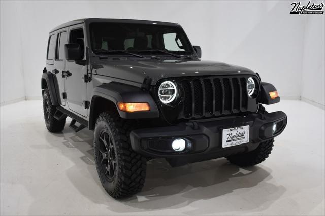 used 2022 Jeep Wrangler car, priced at $30,900