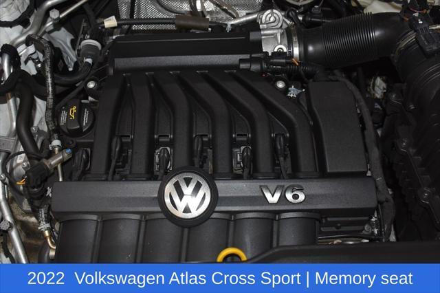 used 2022 Volkswagen Atlas Cross Sport car, priced at $31,000