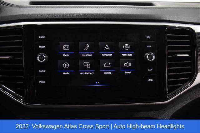 used 2022 Volkswagen Atlas Cross Sport car, priced at $31,000