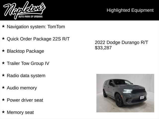 used 2022 Dodge Durango car, priced at $33,287