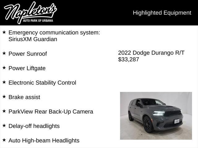 used 2022 Dodge Durango car, priced at $33,287