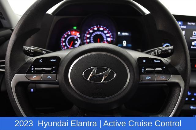 used 2023 Hyundai Elantra car, priced at $17,695