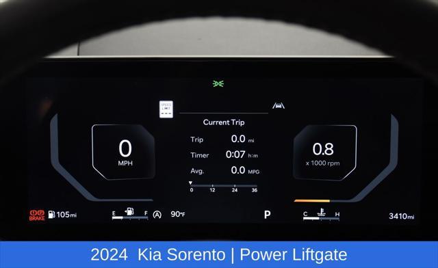 used 2024 Kia Sorento car, priced at $35,639