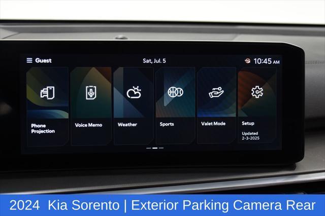 used 2024 Kia Sorento car, priced at $35,639