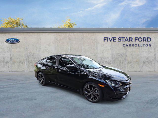 used 2021 Honda Civic car, priced at $22,500
