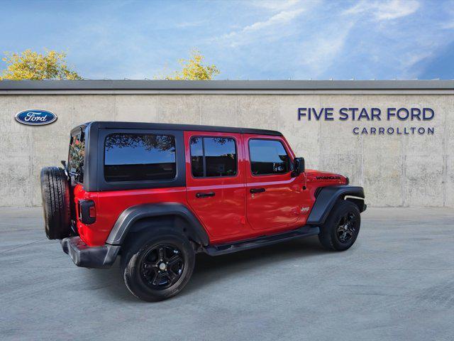 used 2020 Jeep Wrangler Unlimited car, priced at $27,500