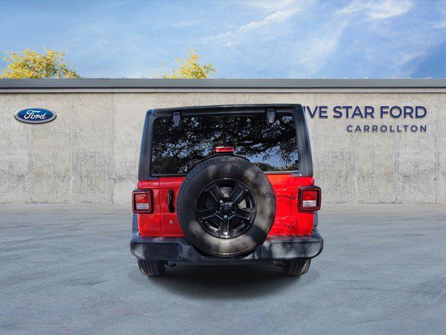 used 2020 Jeep Wrangler Unlimited car, priced at $27,500