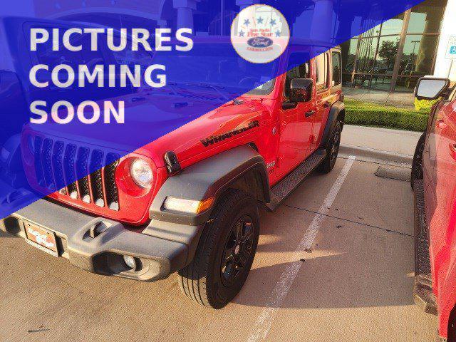 used 2020 Jeep Wrangler Unlimited car, priced at $27,500