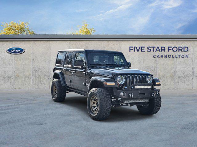 used 2020 Jeep Wrangler Unlimited car, priced at $28,000