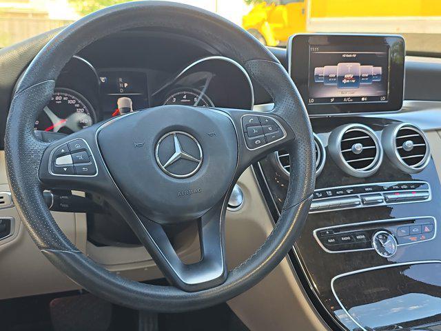 used 2018 Mercedes-Benz C-Class car, priced at $21,500
