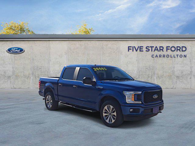 used 2018 Ford F-150 car, priced at $19,000