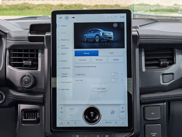 new 2025 Ford F-150 Lightning car, priced at $66,244