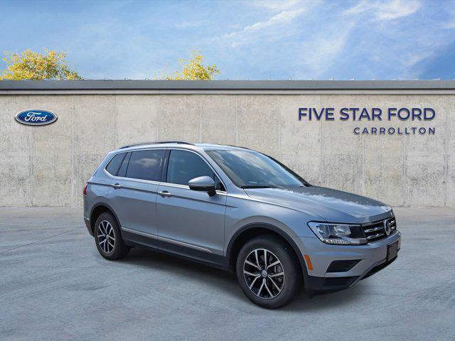 used 2021 Volkswagen Tiguan car, priced at $19,500