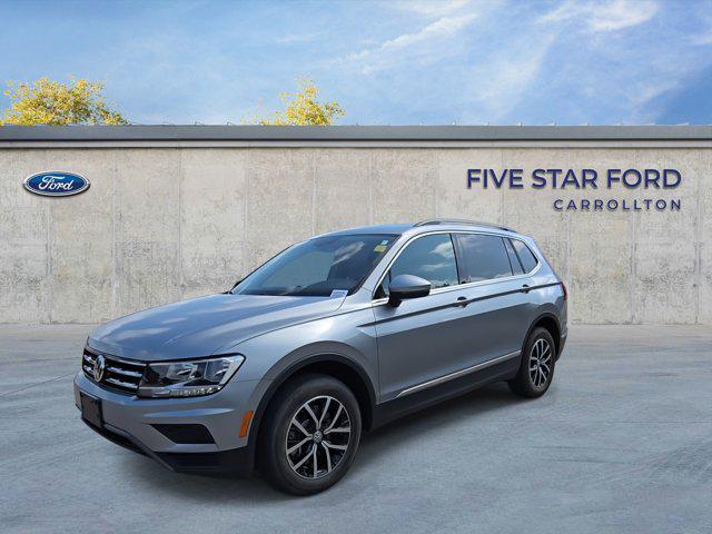 used 2021 Volkswagen Tiguan car, priced at $19,500