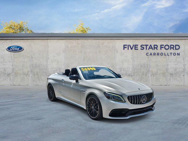 used 2020 Mercedes-Benz AMG C 63 car, priced at $53,000