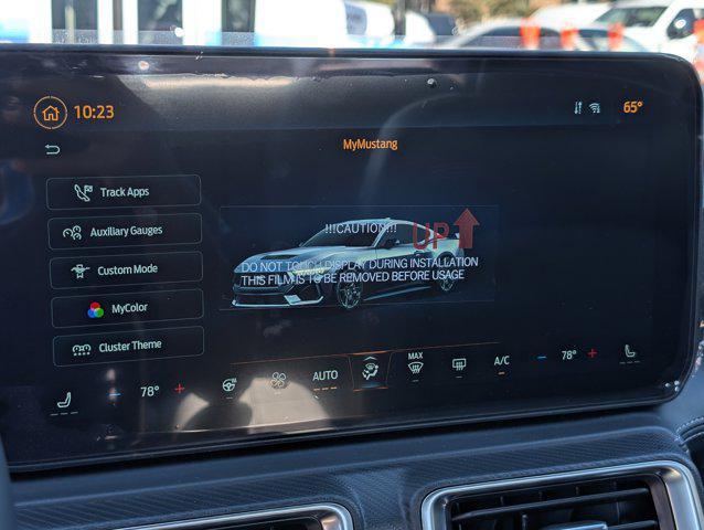 new 2025 Ford Mustang car, priced at $54,218