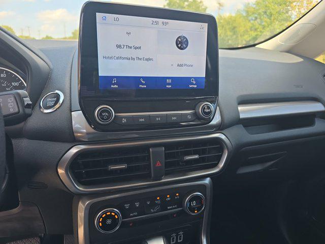 used 2021 Ford EcoSport car, priced at $16,750