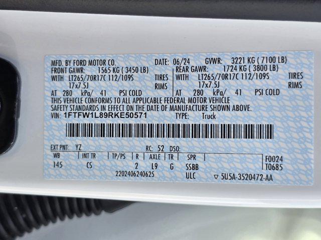 new 2024 Ford F-150 car, priced at $52,685