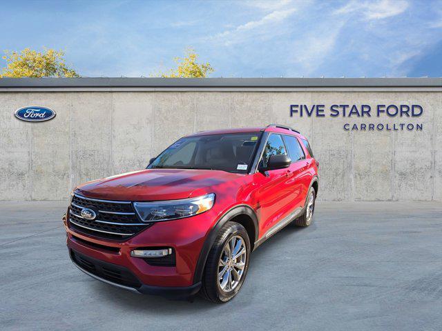 used 2022 Ford Explorer car, priced at $27,750