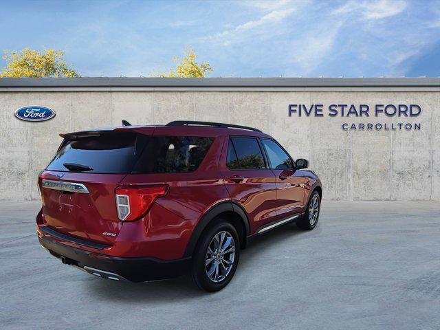 used 2022 Ford Explorer car, priced at $27,750
