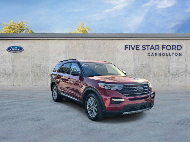 used 2022 Ford Explorer car, priced at $27,750