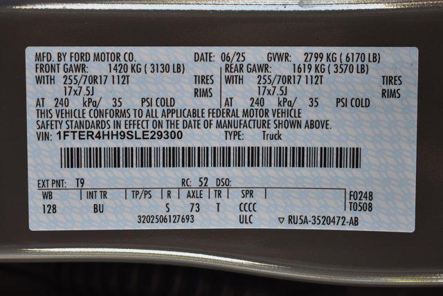 new 2025 Ford Ranger car, priced at $52,202