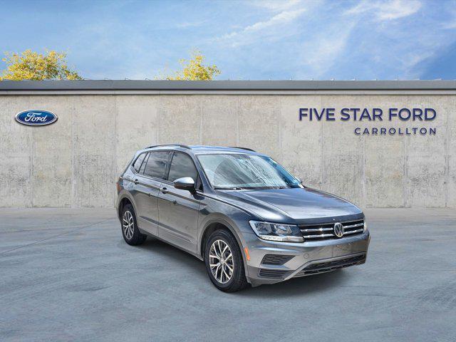 used 2021 Volkswagen Tiguan car, priced at $17,500