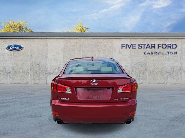 used 2010 Lexus IS 250 car, priced at $6,500
