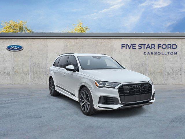 used 2021 Audi Q7 car, priced at $36,000