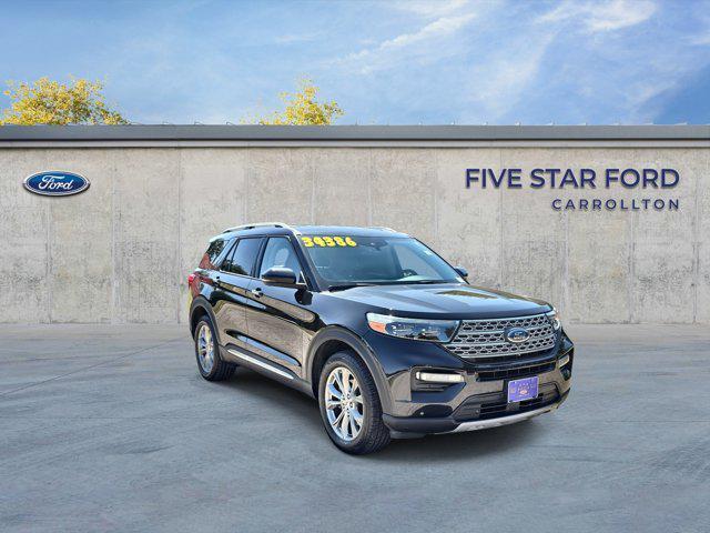 used 2022 Ford Explorer car, priced at $33,400