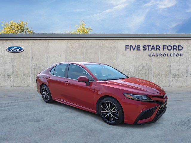 used 2021 Toyota Camry car, priced at $19,500