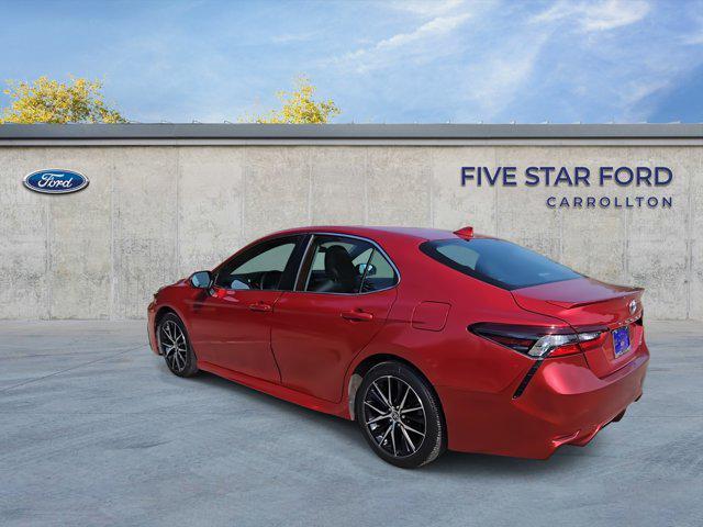 used 2021 Toyota Camry car, priced at $19,500