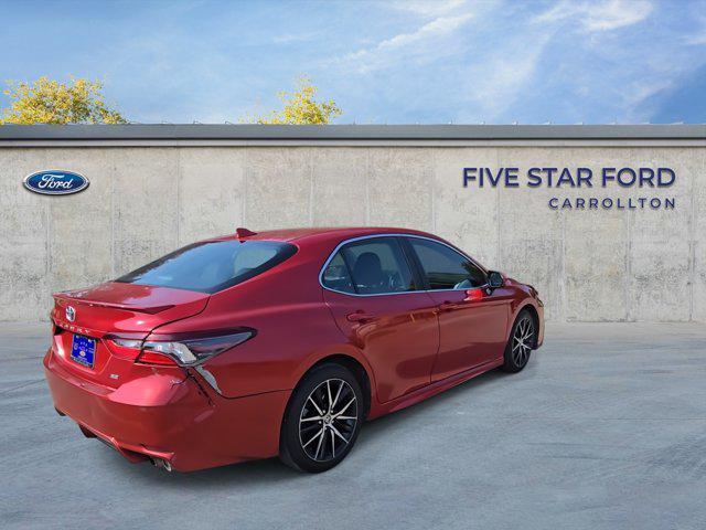 used 2021 Toyota Camry car, priced at $19,500