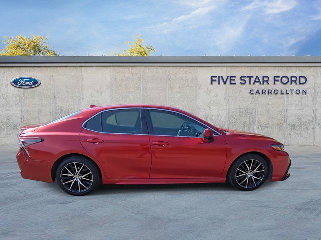 used 2021 Toyota Camry car, priced at $19,500
