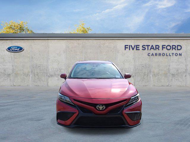 used 2021 Toyota Camry car, priced at $19,500