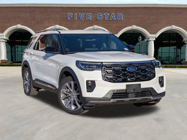 new 2025 Ford Explorer car, priced at $58,660