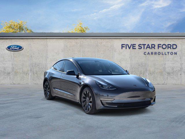 used 2023 Tesla Model 3 car, priced at $36,000