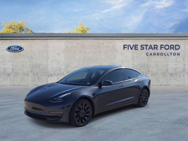 used 2023 Tesla Model 3 car, priced at $36,000