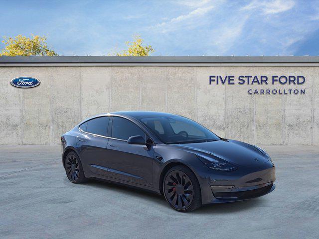 used 2023 Tesla Model 3 car, priced at $36,000