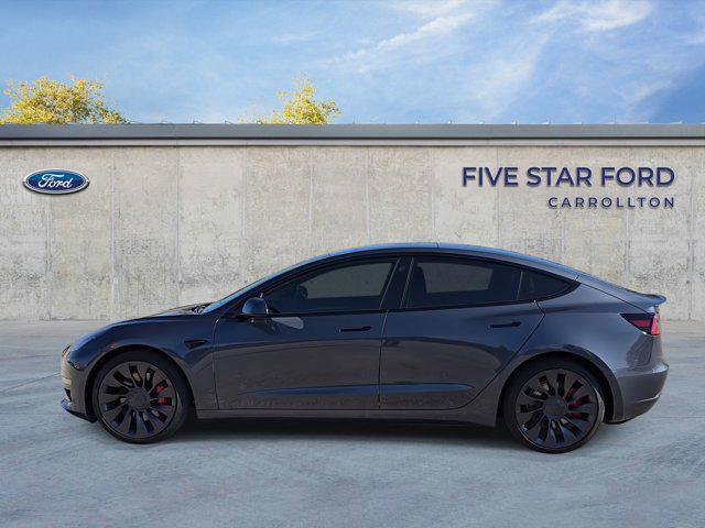 used 2023 Tesla Model 3 car, priced at $36,000