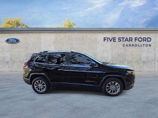 used 2021 Jeep Cherokee car, priced at $20,000