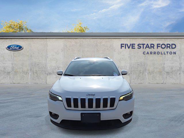 used 2021 Jeep Cherokee car, priced at $18,500