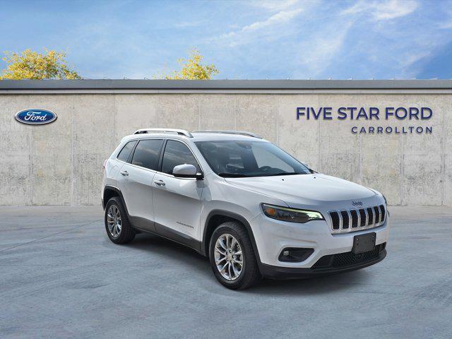 used 2021 Jeep Cherokee car, priced at $18,500